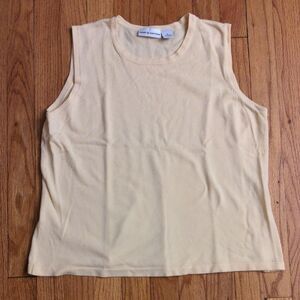 Like NEW croft & barrow knit crew neck tank top  perfect for layering